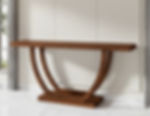 Rustic Solid Wood Console Table