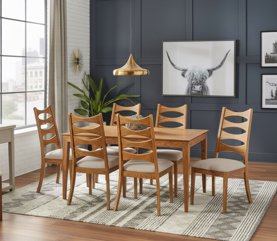 Thumbnail: Kings 6 Seater Dining Table Set6