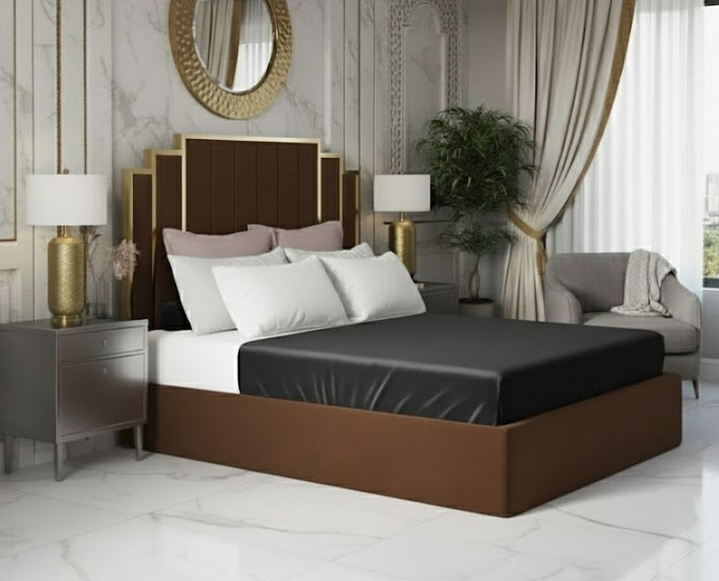 Thumbnail: Premium Broadway Double Bed With Storage Online Bangalore