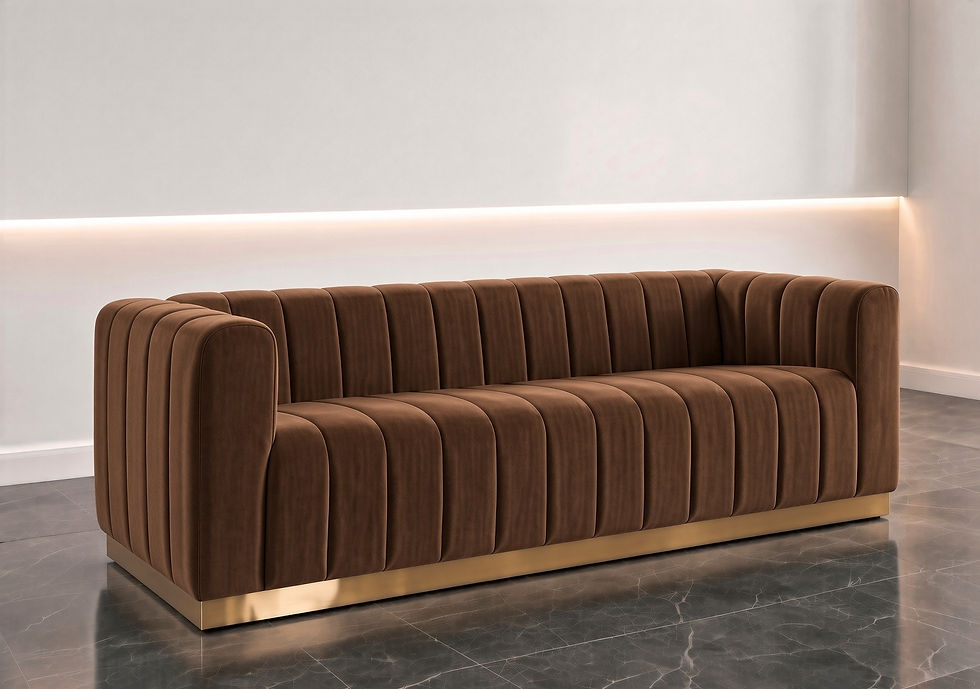 Popular 3 Seater Sofa Online India Side View