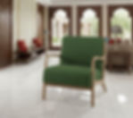 Captain Wooden Bedroom Chair
