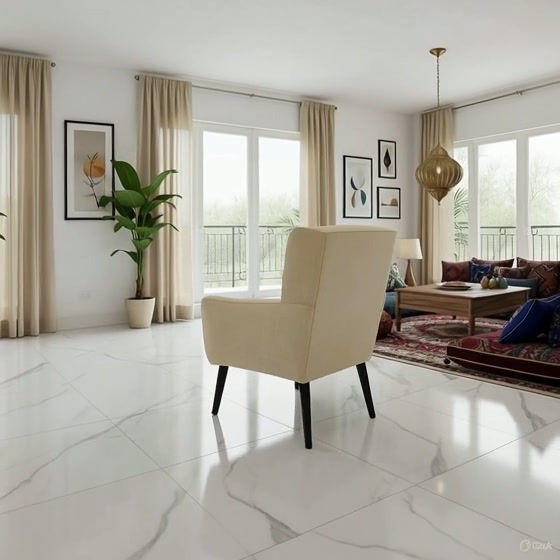 Thumbnail: Premium Upholstered Accent Chair Online Noida