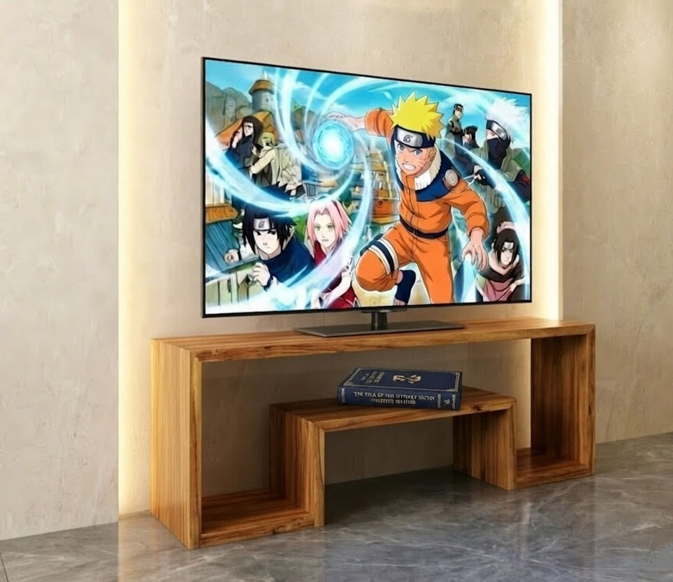 Branded Solid Wood TV Unit Online1