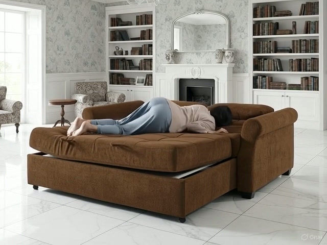 Thumbnail: Premium Royal Chesterfield Sofa Cum Bed Online Gurugam