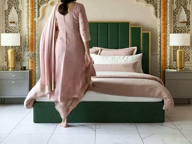 Thumbnail: Premium Broadway Double Bed With Storage Online Noida