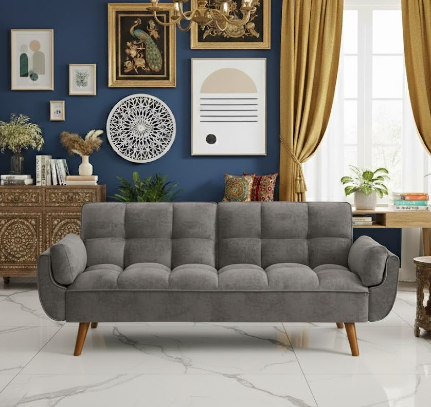 Thumbnail: Premium Milano 3 Seater Sofa Online Noida