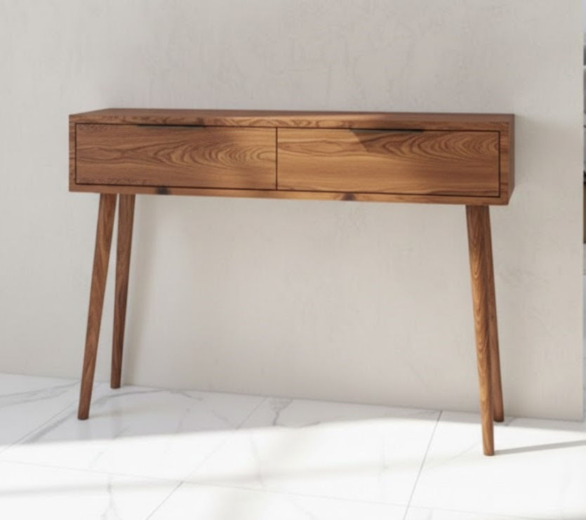 Thumbnail: Solid Wood Console Table With Drawer5