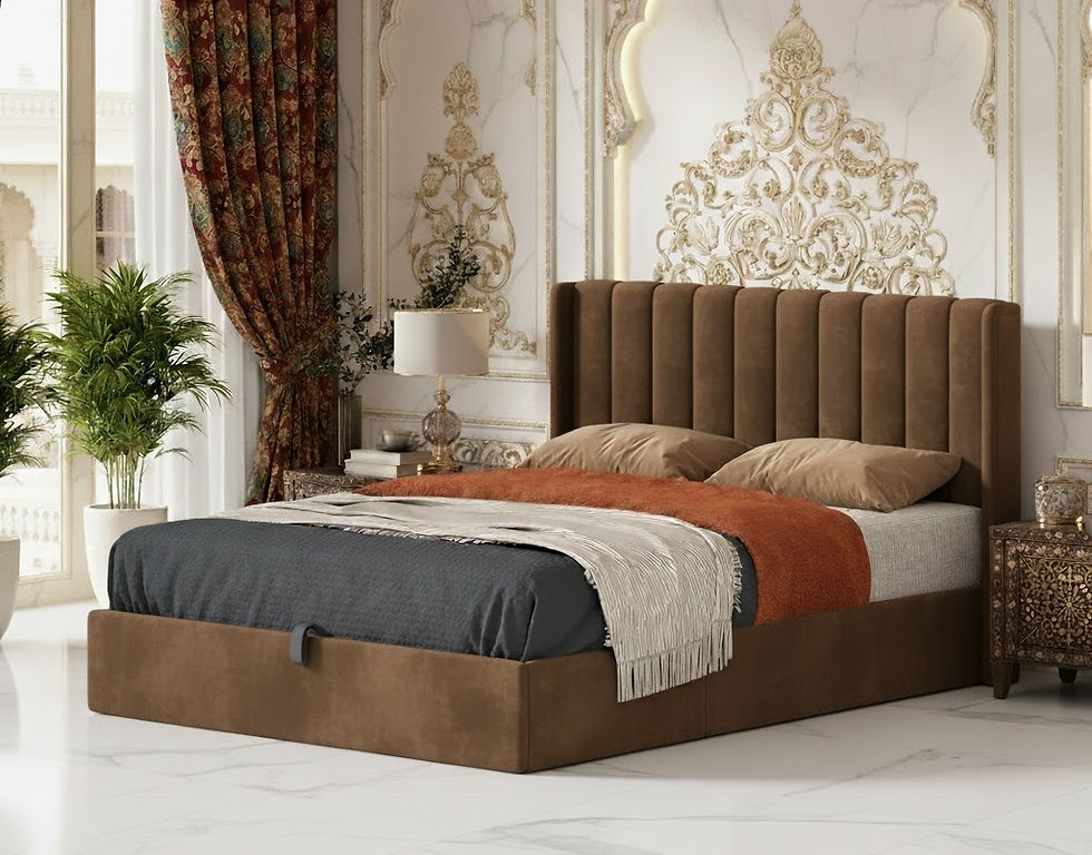 Thumbnail: Premium Nikon Hydraulic Storage Double Bed Online Gurugram