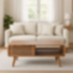 Berry Solid Wood Coffee Table