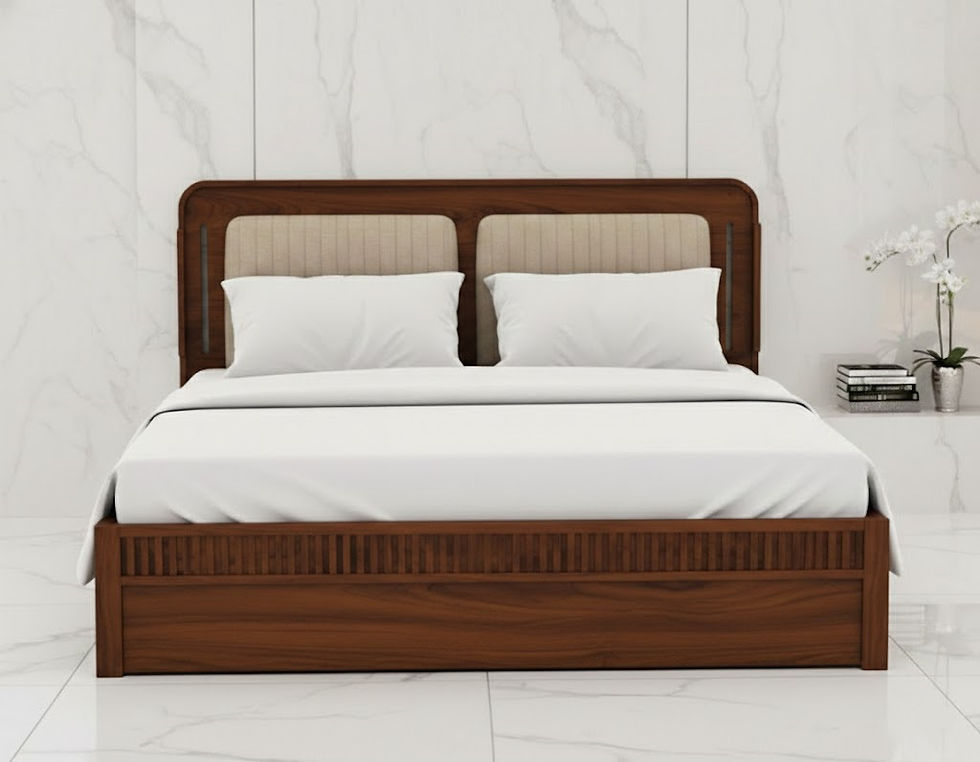 Thumbnail: Premium Solid Wood Bed With Box Storage6