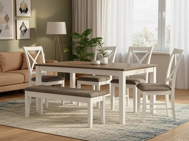 Thumbnail: Cassa 6 Seater Dining Table Set6