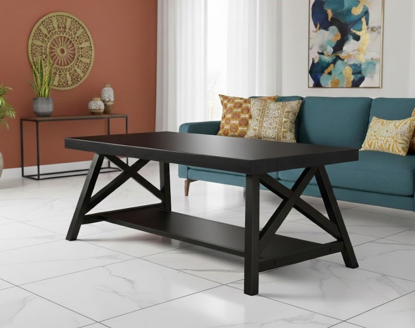 Thumbnail: Rustic Solid Wood Coffee Table2