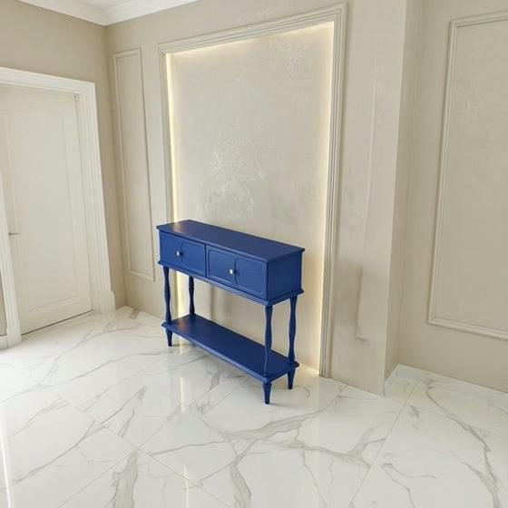 Thumbnail: Buy Solid Wood Console Table With Drawer4