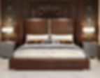 Thumbnail: Premium Designer Wooden Double Bed With Storage Online