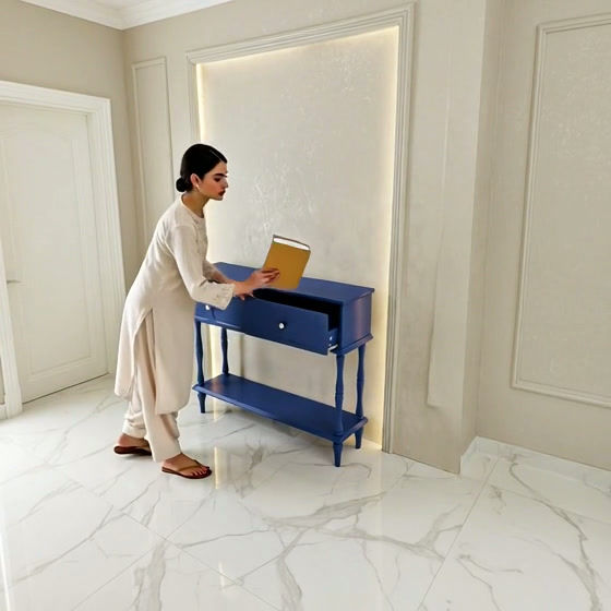 Thumbnail: Buy Solid Wood Console Table With Drawer5
