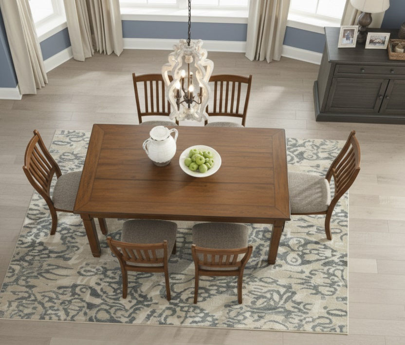 Thumbnail: Austrian 6 Seater Dining Table Set7