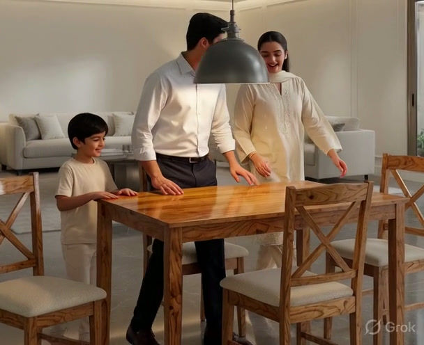 Thumbnail: 4 Seater Dining Table For Living Room6