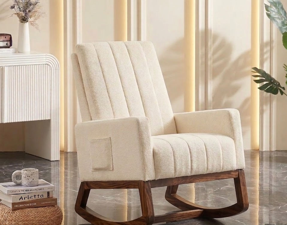 Relaxing Solid Wood Rocking Chair