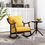 Thumbnail: Sunrise Wooden Rocking Chair Mustard