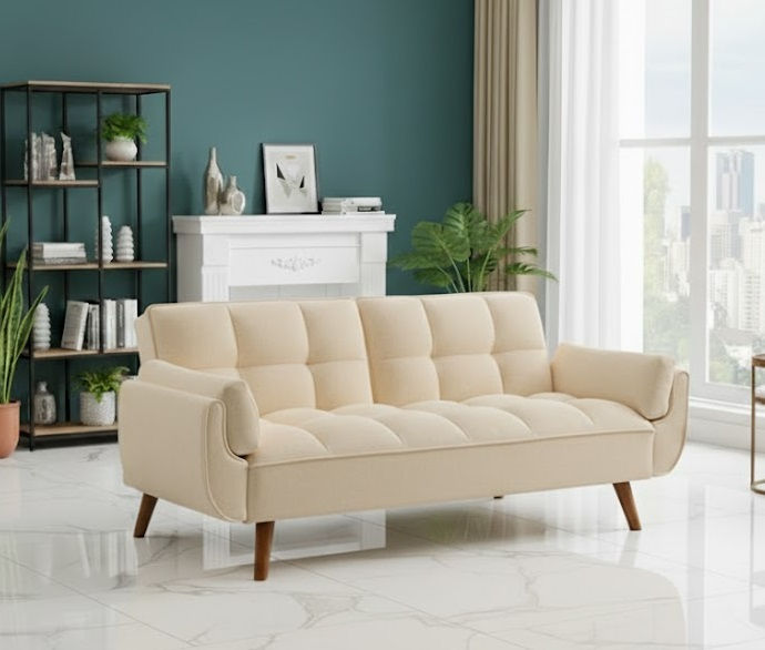 Thumbnail: Premium Milano 3 Seater Sofa Online Gurgram