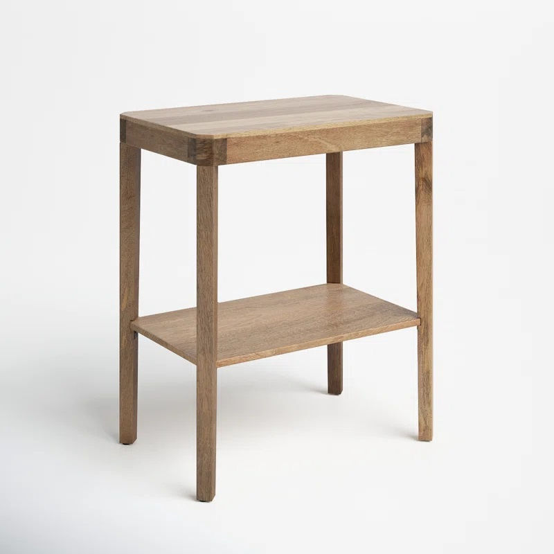 Thumbnail: Arden Solid Wood Side Table Teak Full