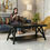 Thumbnail: Rustic Solid Wood Coffee Table8