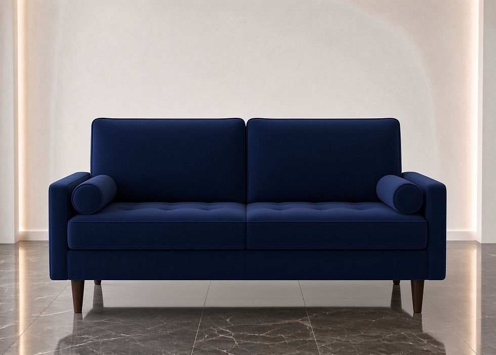 Thumbnail: Premium 3 Seater Couch Online Side View
