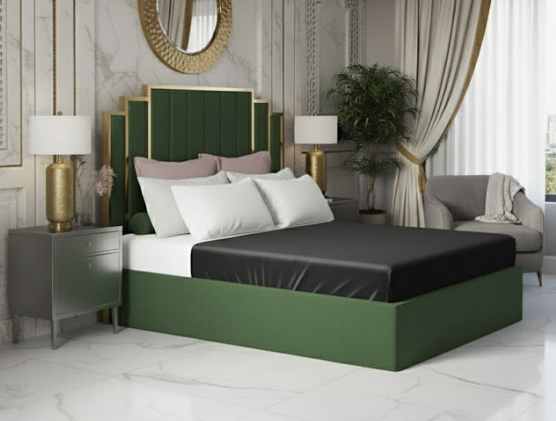 Thumbnail: Premium Broadway Double Bed With Storage Online Gurugram