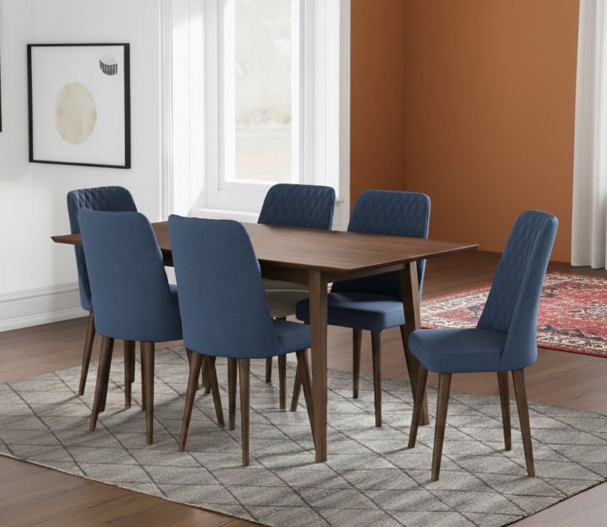 Thumbnail: Devine 6 Seater Dining Table Set3