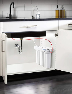 Water Systems WFS-1000 Super Capacity Premium Quality 3 Stage Under-Sink Water Filter Syst