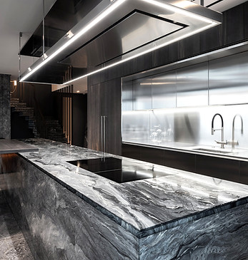 Custom Design Island Kitchen