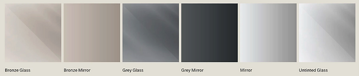 Glass finishes