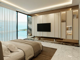 South Florida high-end design entertainment center by VelArt
