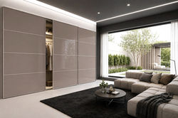 VelArt Custom Bedroom Closet with Sliding Doors, Miami