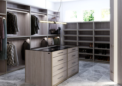 VelArt custom closet Miami, South Florida