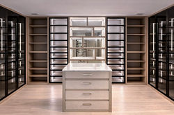 VelArt Custom High-End Design Walk-in Closet, Miami