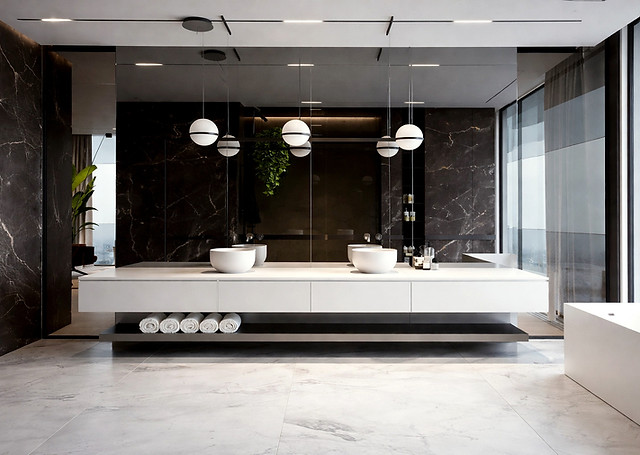 VelArt Custom Floating Vanity, Miami