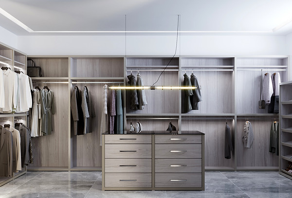 VelArt custom walk in closet