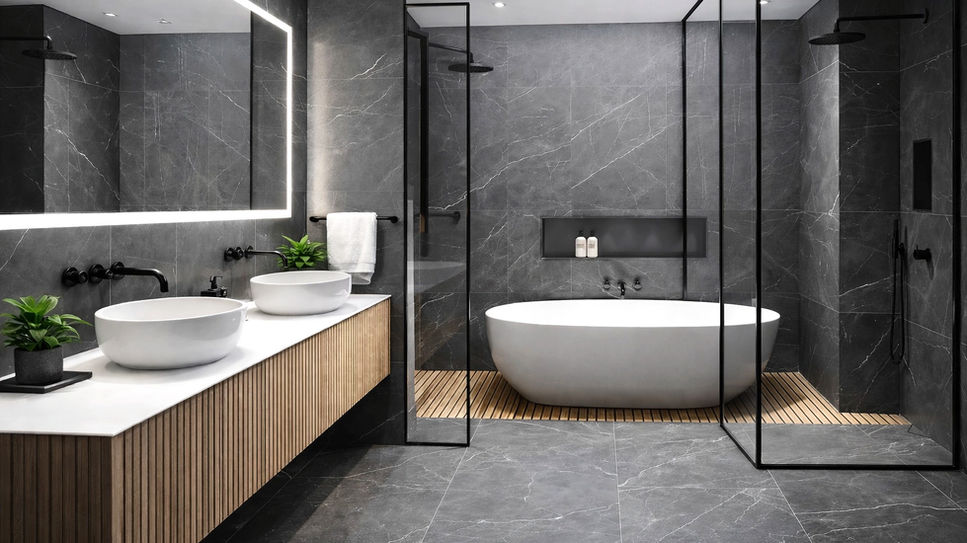 VelArt custom design modern floating vanity, Miami