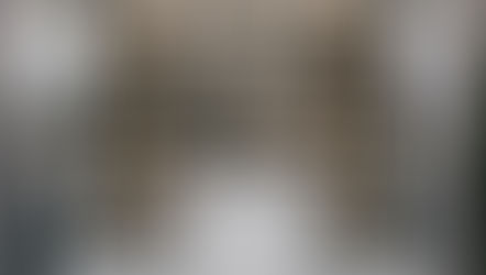 Modern Closet System with Glass Doors & Island