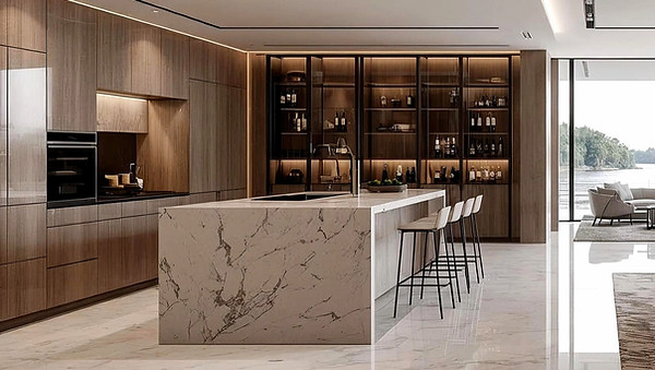 Miami Custom kitchen cabinets by VelArt_