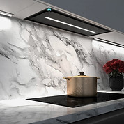 Black insert 30-inch range hood