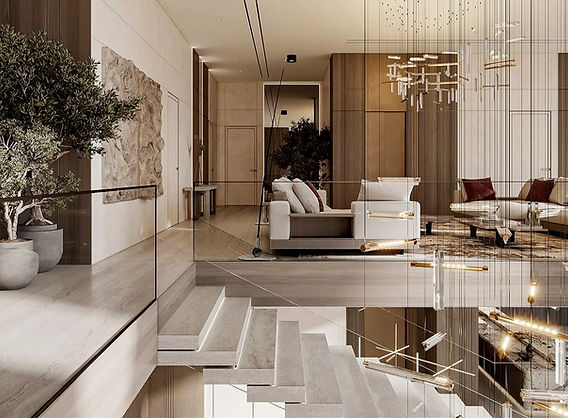 Modern design living room