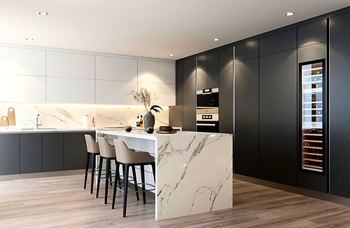 Miami custom design kitchen by VelArt