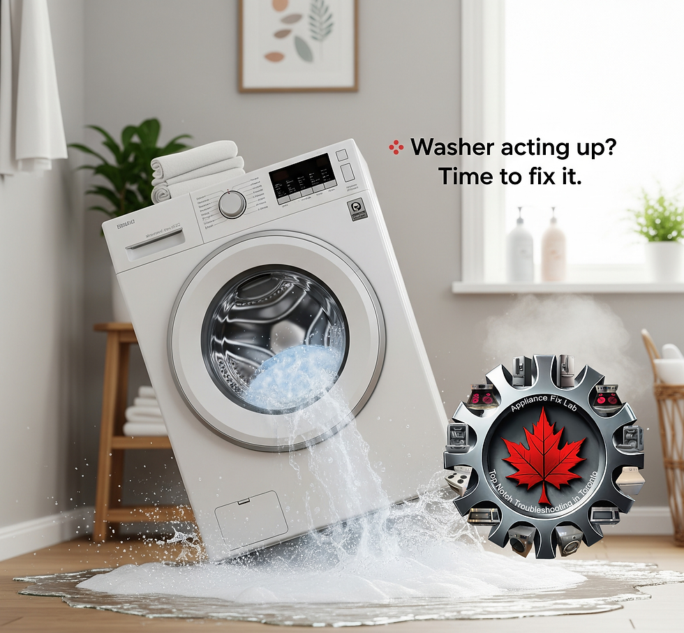 Washer Repair Services in Winnipeg