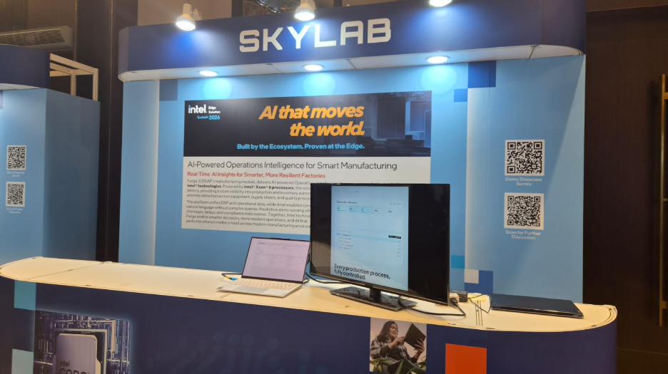 SkyLab Showcases Forge for Smart Manufacturing at the Intel 2026 APJ Client Ecosystem Symposium & Edge Solution Summit