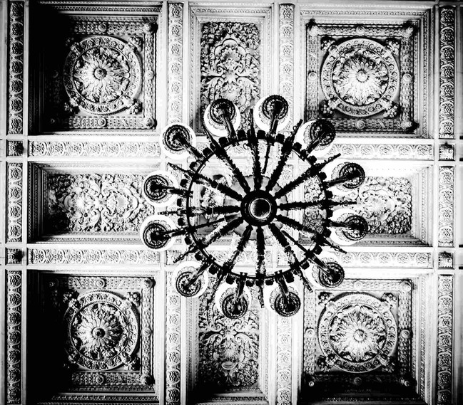 Ceiling detail at Versailles