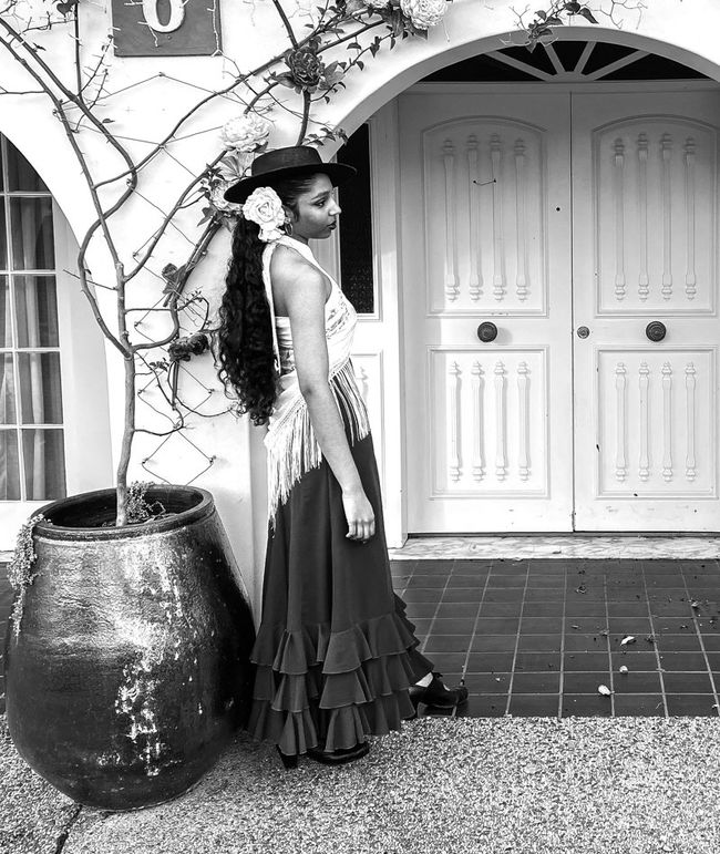 Flamenco Spain or Sydney 5 black and white dance photography.JPEG