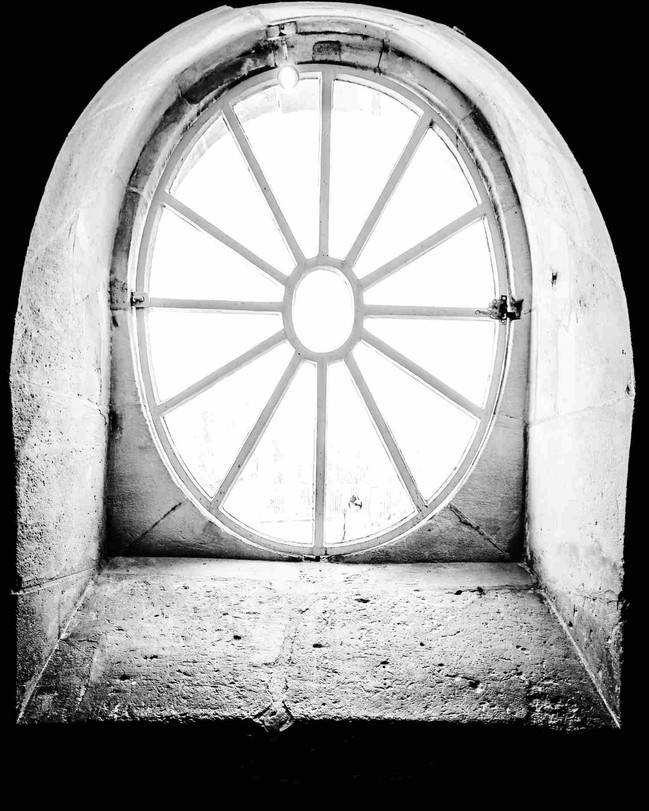 Oval window at the Petit Trianon
