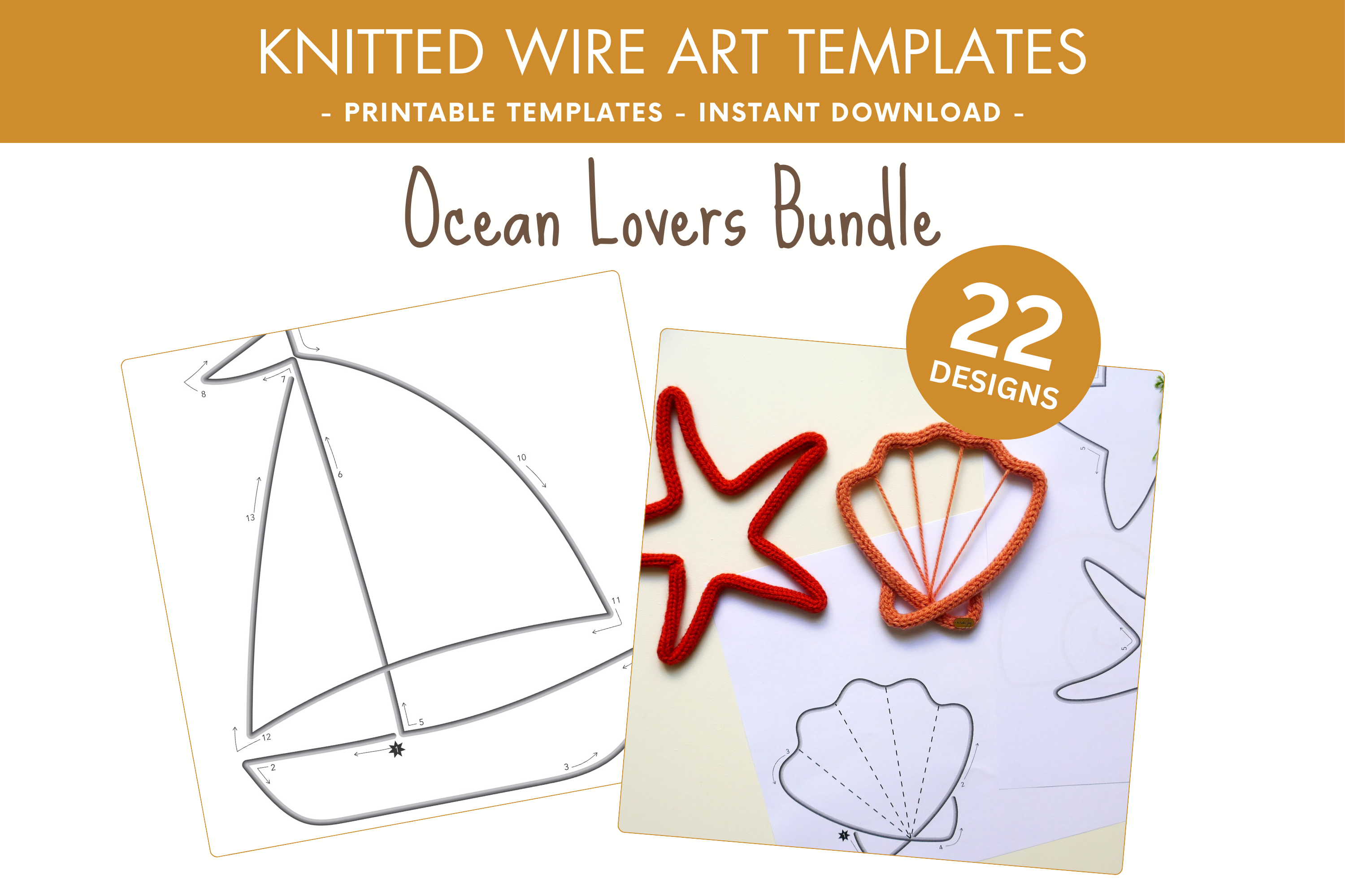 Sea lover template bundle